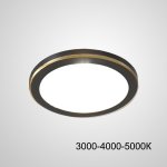 Точечный светодиодный светильник HEIN D12 Black Трехцветный свет ImperiumLoft 229215-23