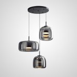 Подвесной светильник NALLE TRIO D40 Grey ImperiumLoft 229256-23