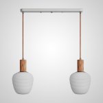 Подвесной светильник DAGFIN DUO White ImperiumLoft 229264-23