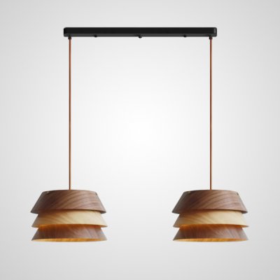 Подвесной светильник BRAM COMBO L2 Black ImperiumLoft 229266-23 Подвесной светильник BRAM COMBO L2 Black ImperiumLoft 229266-23