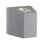 SLV 229684 OUT BEAM LED Wandleuchte, Beam up, silbergrau