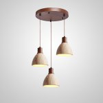 Подвесной светильник MELIUS TRIO B Dark brown Диск ImperiumLoft 229716-23