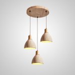 Подвесной светильник MELIUS TRIO B Light brown Диск ImperiumLoft 229717-23