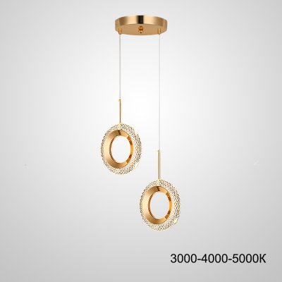 Подвесной светильник KEZIA DUO RING Трехцветный свет ImperiumLoft 229735-23