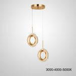 Подвесной светильник KEZIA DUO RING Трехцветный свет ImperiumLoft 229735-23