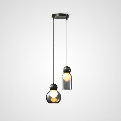 Подвесной светильник FANUEL DUO Black ImperiumLoft 229737-23