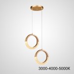 Подвесной светильник SONKE DUO A Трехцветный свет ImperiumLoft 229758-23