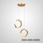 Подвесной светильник SONKE DUO C Трехцветный свет ImperiumLoft 229764-23