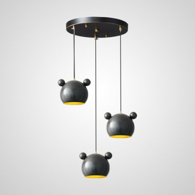 Подвесной светильник BEAR COMBO D25 Black ImperiumLoft 229765-23