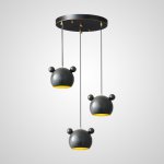 Подвесной светильник BEAR COMBO D25 Black ImperiumLoft 229765-23