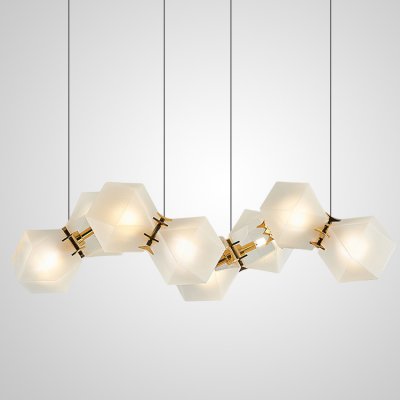 Люстра Gabriel Scott  Welles Glass L8 ImperiumLoft 229780-22