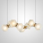 Люстра Gabriel Scott  Welles Glass L8 ImperiumLoft 229780-22