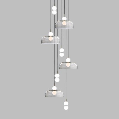 Подвесной светильник ROCCO COMBO B 8 подвесов ImperiumLoft 229794-23 Подвесной светильник ROCCO COMBO B 8 подвесов ImperiumLoft 229794-23