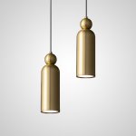 Подвесной светильник LEFFE DUO Brass ImperiumLoft 229797-23