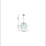 Люстра подвесная Favourite 2298-1P Mattis