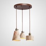 Подвесной светильник MODESTUS COMBO D30 Dark brown ImperiumLoft 229818-23