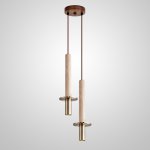 Подвесной светильник HAGBART DUO Brass ImperiumLoft 229834-23