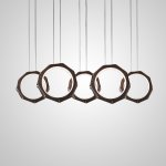 Подвесной светильник NILSIGNE COMBO L123 Brown ImperiumLoft 229864-23