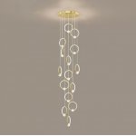 Подвесной светильник LUANA MORE L15 Brass ImperiumLoft 229880-23