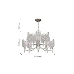 Люстра подвесная Favourite 2299-10P Ladora