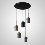 Подвесной светильник JERKEN COMBO L5 Диск ImperiumLoft 229902-23