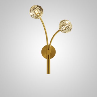 Настенный светильник RH E WALL L2 Right Brass ImperiumLoft 230067-23 Настенный светильник RH E WALL L2 Right Brass ImperiumLoft 230067-23