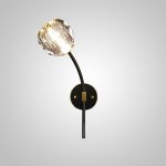 Настенный светильник RH E WALL L1 Left Black ImperiumLoft 230068-23