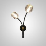 Настенный светильник RH E WALL L2 Left Black ImperiumLoft 230070-23