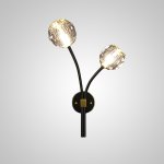 Настенный светильник RH E WALL L2 Right Black ImperiumLoft 230071-23