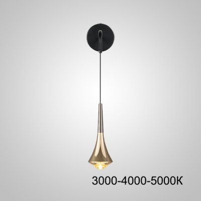 Настенный светильник CAI WALL Brass Трехцветный свет ImperiumLoft 230092-23