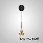 Настенный светильник CAI WALL Brass Трехцветный свет ImperiumLoft 230092-23
