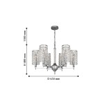 Люстра подвесная Favourite 2304-6P Federo