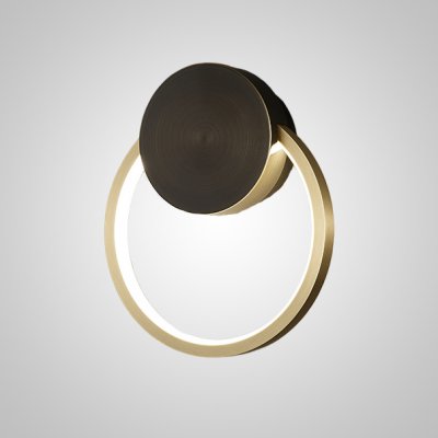 Настенный светильник WOLKE SMALL D20 Brass ImperiumLoft 230789-23