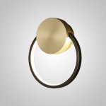Настенный светильник WOLKE SMALL D20 Black ImperiumLoft 230791-23