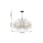 Люстра подвесная Favourite 2308-21P La Salute