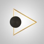 Настенный светильник WOLKE WIDE L28 Brass ImperiumLoft 230832-23