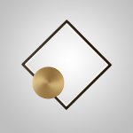 Настенный светильник WOLKE WIDE L24 Black ImperiumLoft 230833-23