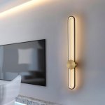 Настенный светильник HEIDY L H90 Brass Black ImperiumLoft 230862-23