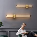 Настенный светильник HEIDY L H90 Brass Black ImperiumLoft 230862-23