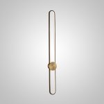 Настенный светильник HEIDY L H120 Black Brass ImperiumLoft 230866-23