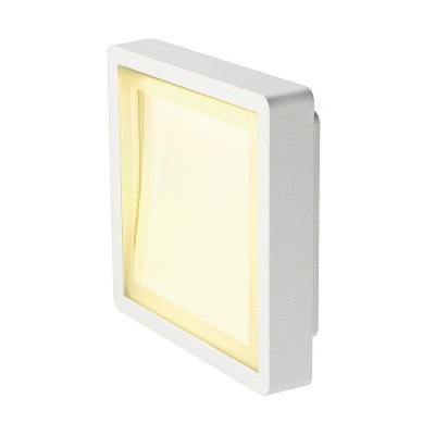 SLV 230881 INDIGLA Downunder Wandleuchte, weiss, 36 SMD LED, 6W, 3000K, IP54