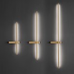 Настенный светильник GIA PAIR H120 Left Brass ImperiumLoft 230940-23