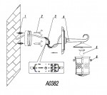 Уличный настенный светильник Odeon light 2311/1W BUKLE