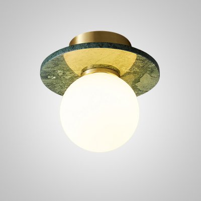 Потолочный светильник NESO D18 Green ImperiumLoft 231107-23