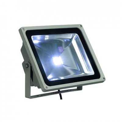 SLV 231121 LED OUTDOOR BEAM, silbergrau, 50W, weiss, 100°, IP65 SLV 231121 LED OUTDOOR BEAM, silbergrau, 50W, weiss, 100°, IP65
