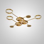 Потолочный светильник ALDAN L120 Brass ImperiumLoft 231136-23
