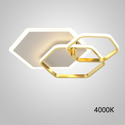Потолочный светильник EDGON M Brass 4000К ImperiumLoft 231165-23