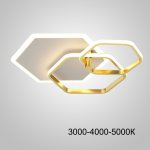 Потолочный светильник EDGON M Brass Трехцветный свет ImperiumLoft 231166-23