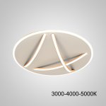 Потолочный светильник HAFTOR D50 Rose Gold Трехцветный свет ImperiumLoft 231223-23