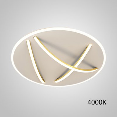 Потолочный светильник HAFTOR D60 Gold 4000К ImperiumLoft 231228-23